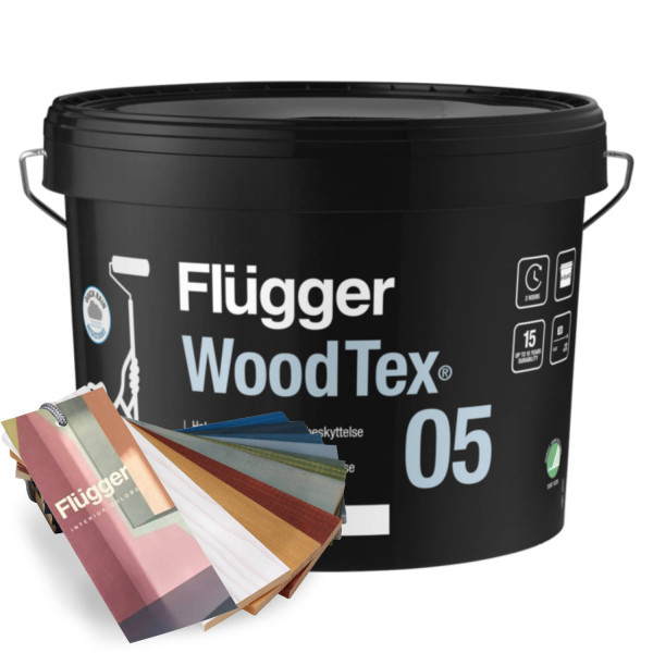 Flügger 05 Wood Tex Lack | Farbig
