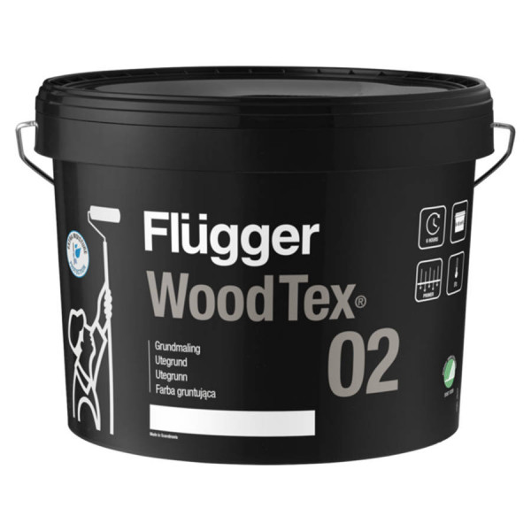 Flügger 02 Wood Tex Primer Red